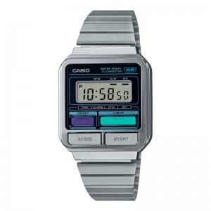 Men CASIO A120WE-1AVT CALCULATOR | SKXAB-5364