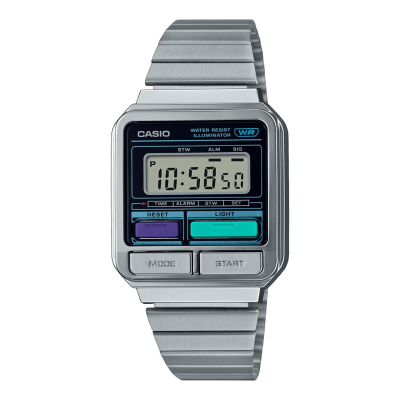 Men CASIO A120WE-1AVT CALCULATOR | SKXAB-5364