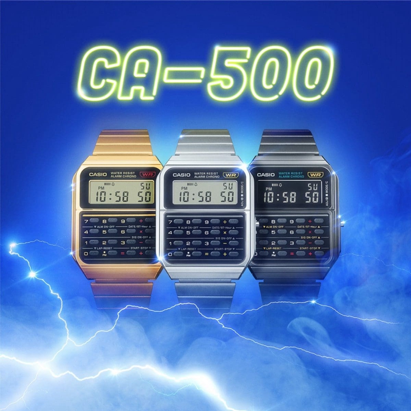 Men CASIO CA500WEG-1AVT CALCULATOR | DHJLR-4730