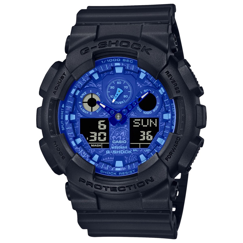 Men CASIO GA100BP-1A G-SHOCK | KHOIL-1578