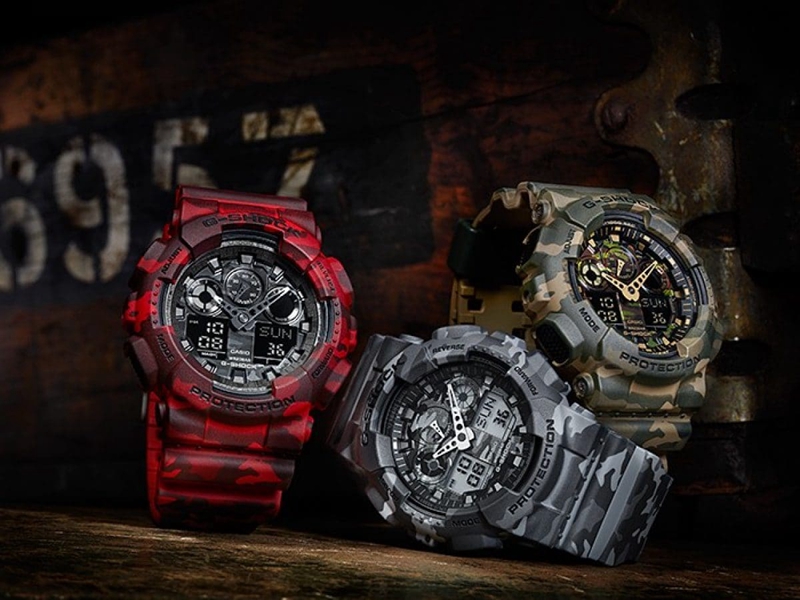 Men CASIO GA100CM-4A G-SHOCK | NPVYR-5324