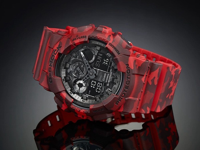 Men CASIO GA100CM-4A G-SHOCK | NPVYR-5324