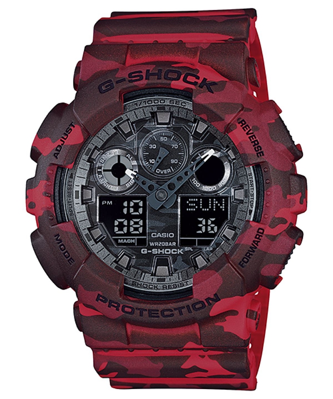 Men CASIO GA100CM-4A G-SHOCK | NPVYR-5324