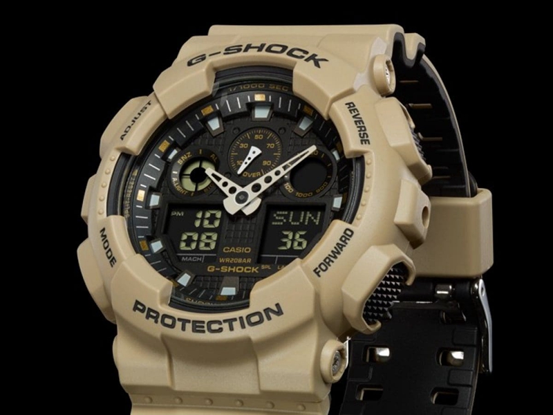 Men CASIO GA100L-8A G-SHOCK | SFUQB-5436