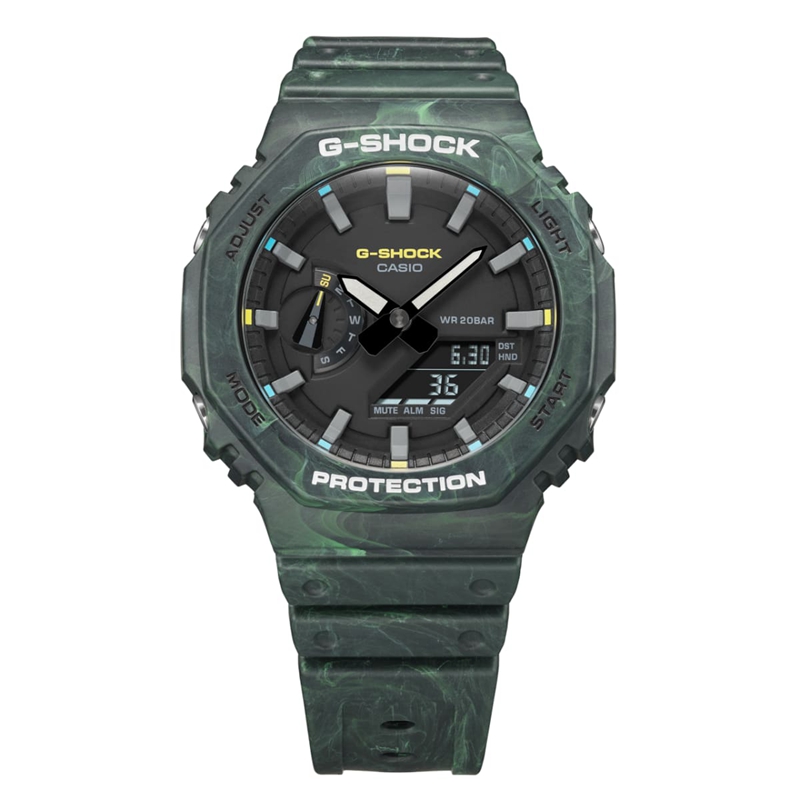 Men CASIO GA2100FR-3A G-SHOCK | QBGWX-0265