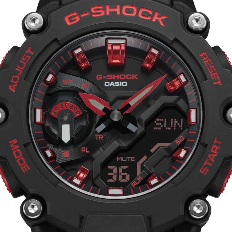 Men CASIO GA2200BNR-1A G-SHOCK | XETAV-4198