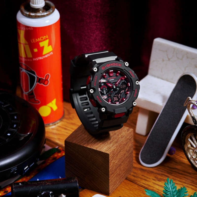 Men CASIO GA2200BNR-1A G-SHOCK | XETAV-4198