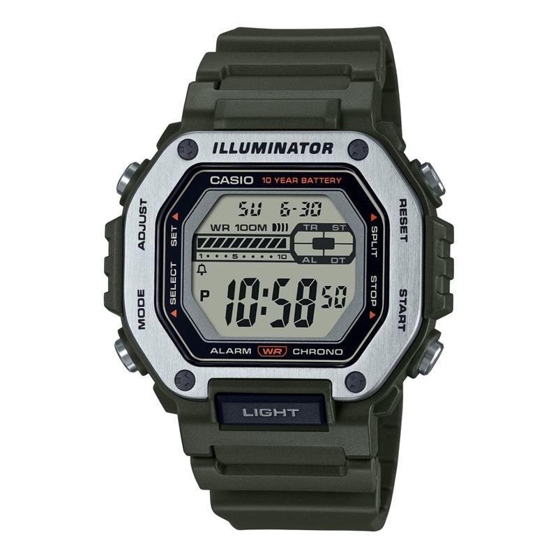 Men CASIO MWD110H-3AV CALCULATOR | EBZYM-1769