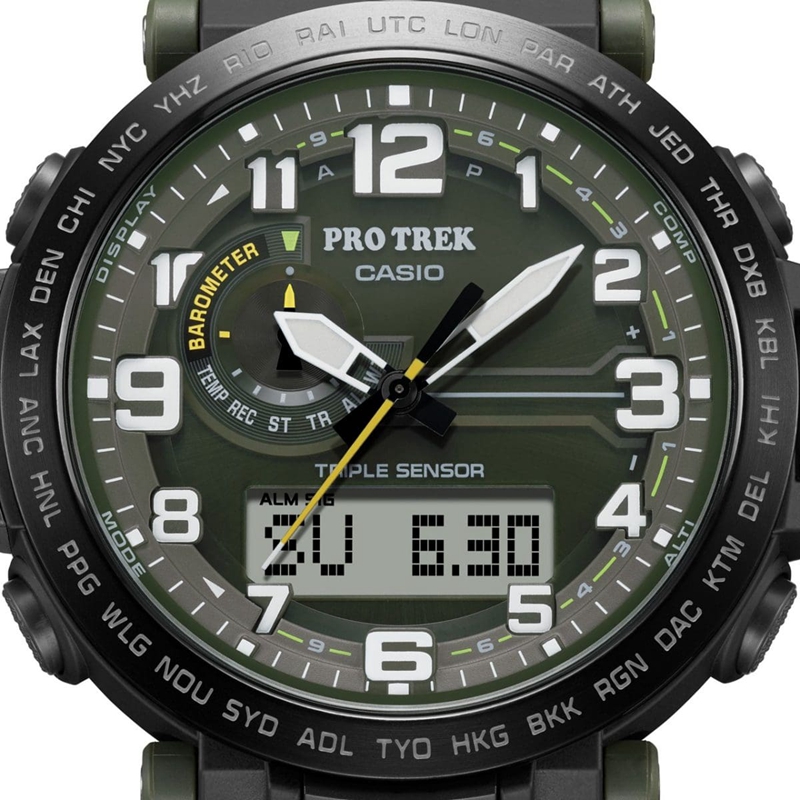 Men CASIO PRG601YB-3 PRO TREK | RPCAJ-3140