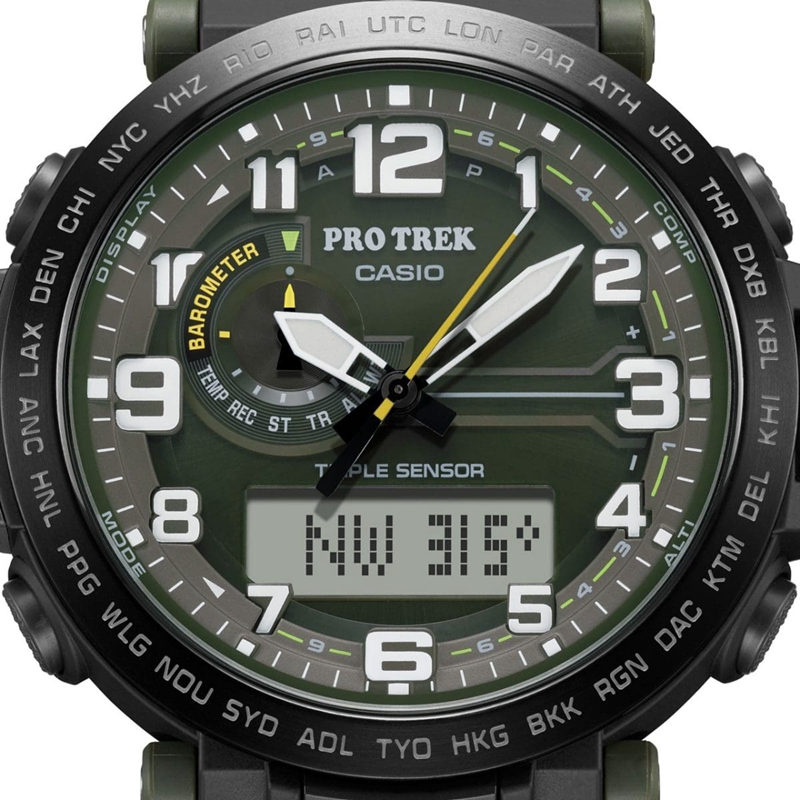 Men CASIO PRG601YB-3 PRO TREK | RPCAJ-3140