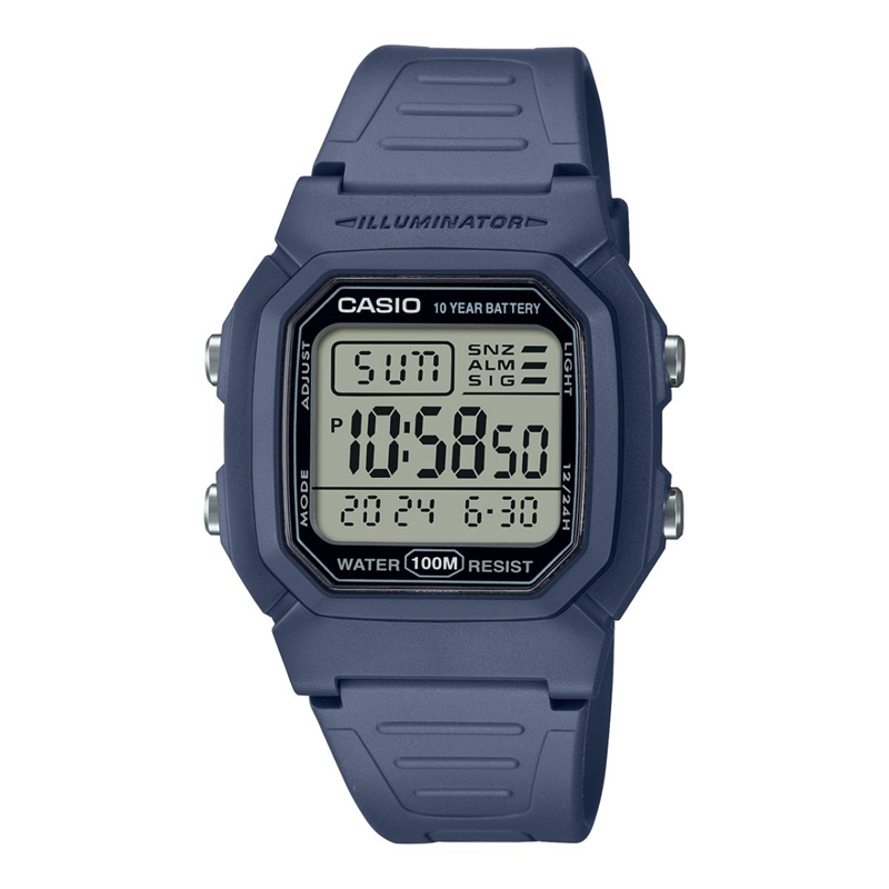 Men CASIO W800H-2AV CALCULATOR | HRMVA-9852